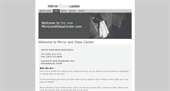 Desktop Screenshot of mirrorandglasscenter.com